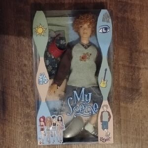 My Scene Bryant Doll with Brown Hair and Blue Outfit